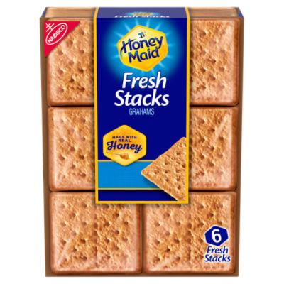 Honey Maid Fresh Stacks Graham Crackers, 12.2 oz (6 Stacks), 12.2 Ounce