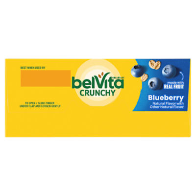 Belvita Crunchy Blueberry Breakfast Biscuits, 1.76 oz, 5 count