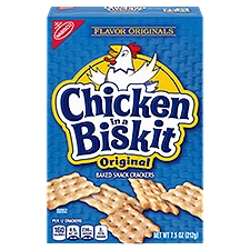 Nabisco Chicken in a Biskit Original Baked Snack Crackers, 7.5 oz, 7.5 Ounce