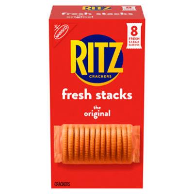 RITZ Fresh Stacks Original Crackers, 8 Count, 11.8 oz, 11.8 Ounce