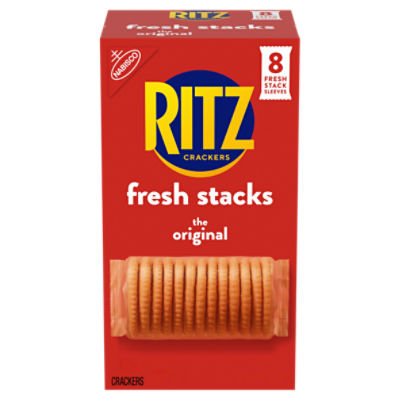 RITZ Fresh Stacks Original Crackers, 8 Count, 11.8 oz, 11.8 Ounce