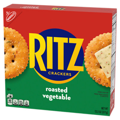 Nabisco Ritz Roasted Vegetable Crackers, 13.3 oz