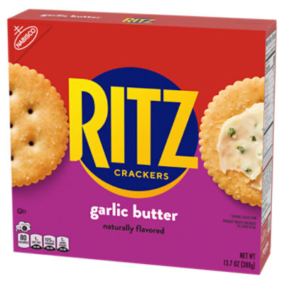 Nabisco Ritz Garlic Butter Crackers, 13.7 oz