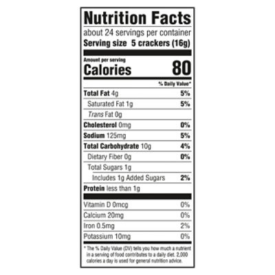 Nabisco Ritz Garlic Butter Crackers, 13.7 oz