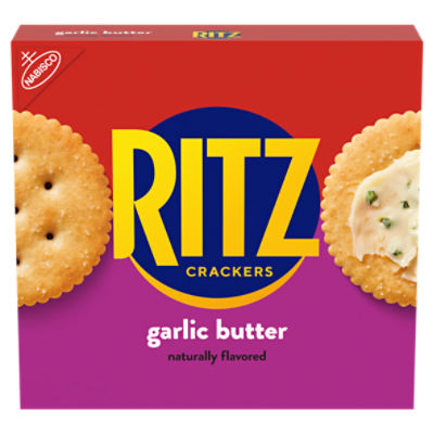 RITZ Garlic Butter Crackers, 13.7 oz