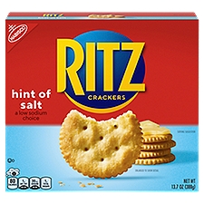 Nabisco Ritz Hint of Salt Crackers, 13.7 oz