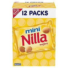 Nabisco Nilla Mini Wafers, 1 oz, 12 count