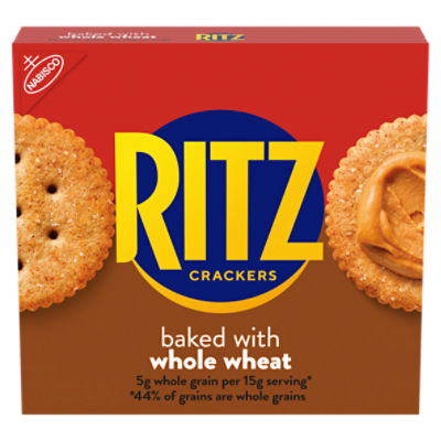 RITZ Whole Wheat Crackers, 12.9 oz