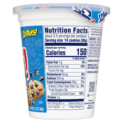 Chips Ahoy Mini Go-Paks Cookies Chocolate Chip