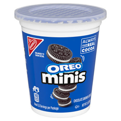 Nabisco Oreo Minis Chocolate Sandwich Cookies, 3.5 oz