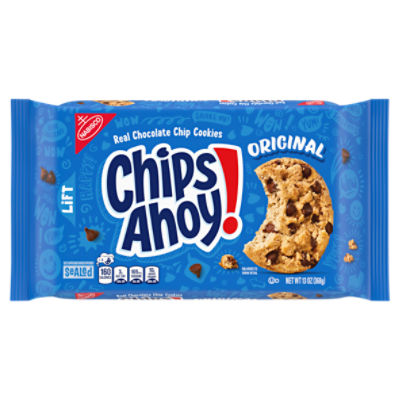 Nabisco Chips Ahoy! Ice Cream Creations Mint Chocolate Chip Cookies, 9.5  Oz. 