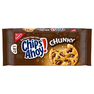 Nabisco Chips Ahoy! Chunky Real Chocolate Chunk Cookies, 11.75 oz
