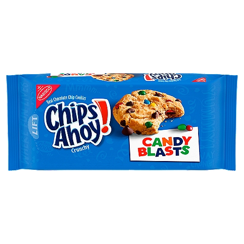 CHIPS AHOY! Candy Blasts Cookies, 1 Pack (12.4 oz.)