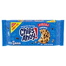CHIPS AHOY! Original Chocolate Chip Cookies - Family Size, 18.2 Ounce