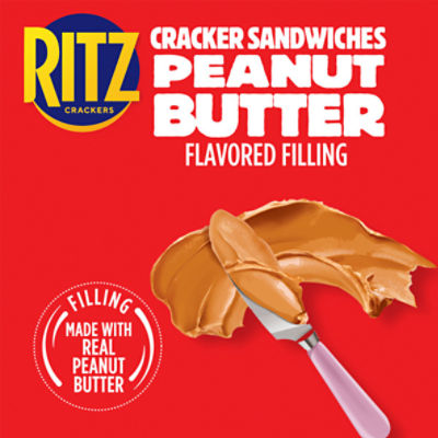 Nabisco Ritz Bits Peanut Butter Cracker Sandwiches, 8.8 oz