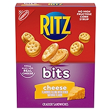 RITZ Bits Cheese Sandwich Crackers, 8.8 oz, 8.8 Ounce