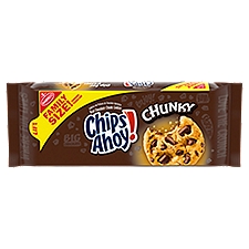 CHIPS AHOY! Chunky Chocolate Chip Cookies, Family Size, 18 oz