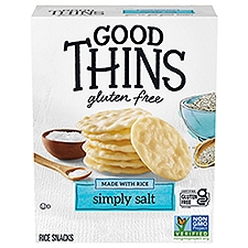 Good Thins Simply Salt Gluten Free Rice Snacks, 3.5 oz