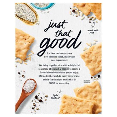 Good Thins - Simply Salt Rice Crackers Stong's Market