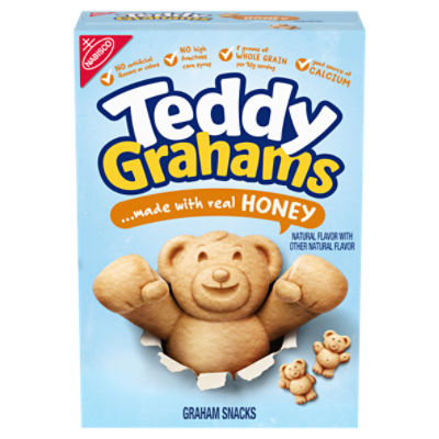 Teddy Grahams Honey Graham Snacks 10 Oz 2563