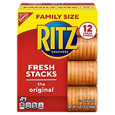 Nabisco Ritz Fresh Stacks The Original Crackers Family Size, 12 count, 1 lb 1.8 oz