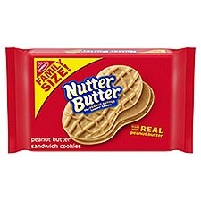 Nutter Butter Peanut Butter, Sandwich Cookies, 16 Ounce