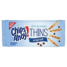 Chips Ahoy! Thins Original Chocolate Chip, Cookies, 7 Ounce