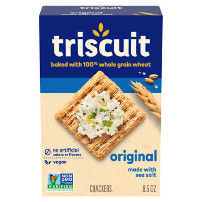 Triscuit Original Whole Grain Vegan Crackers, 8.5 oz