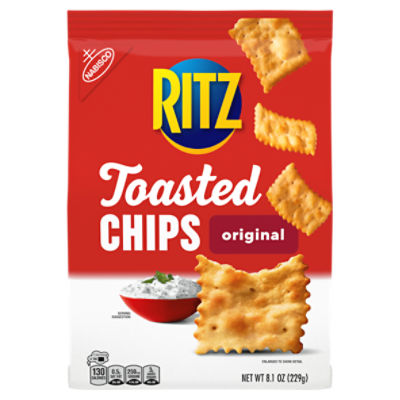 Nabisco Ritz Original Toasted Chips, 8.1 oz