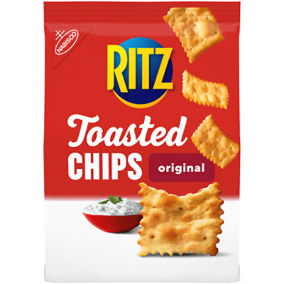 RITZ Toasted Chips Original Crackers, 8.1 oz