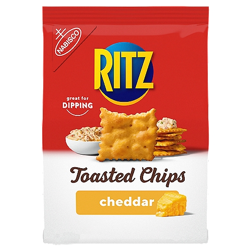 Nabisco Ritz Cheddar Toasted Chips, 8.1 oz