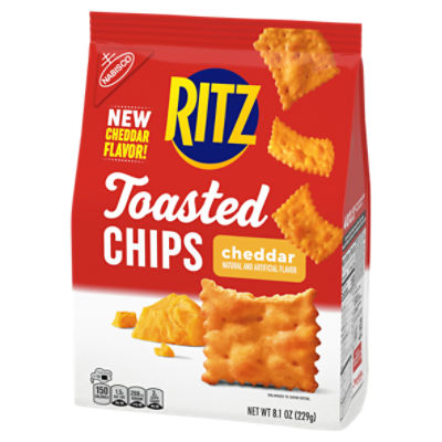 Nabisco Ritz Cheddar Toasted Chips, 8.1 oz
