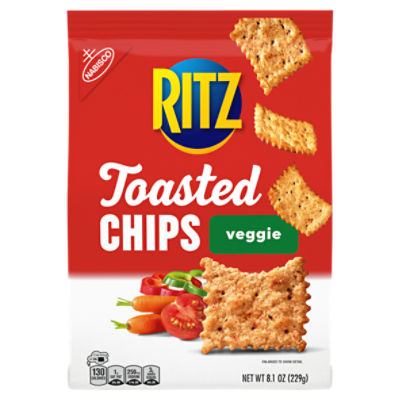 Nabisco Ritz Veggie Toasted Chips, 8.1 oz