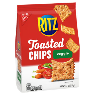 Nabisco Ritz Veggie Toasted Chips, 8.1 oz