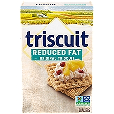 Triscuit Reduced Fat Whole Grain Wheat Crackers, 7.5 oz, 7.5 Ounce