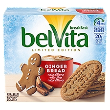 Belvita Gingerbread, Breakfast Biscuits, 8.8 Ounce
