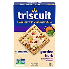 Triscuit Garden Herb Whole Grain Wheat Crackers, 8.5 oz, 8.5 Ounce