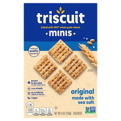 Triscuit Original Flavor, Minis Crackers