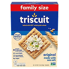 Nabisco TRISCUIT  Cracker Original Family Size, 12.5 Ounce