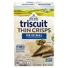 Triscuit Thin Crisps Original, Crackers, 7.1 Ounce