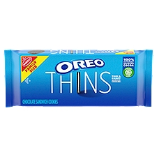 OREO Thins Chocolate Sandwich Cookies, Family Size, 13.1 oz, 13.1 Ounce
