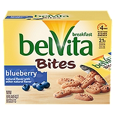 Belvita Bites Blueberry Mini, Breakfast Biscuits, 8.8 Ounce