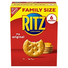 Nabisco Ritz The Original Crackers Family Size, 6 count, 1 lb 4.5 oz