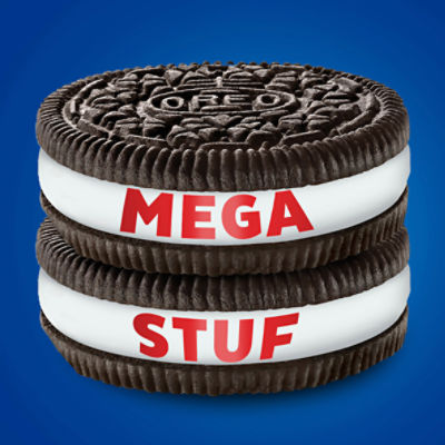 OREO Double Stuf Chocolate Sandwich Cookies, Family Size, 20 oz