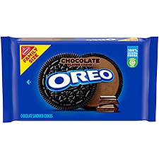 OREO Chocolate Flavored Creme Chocolate Sandwich Cookies, Family Size, 20 oz