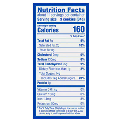 oreos nutrition facts