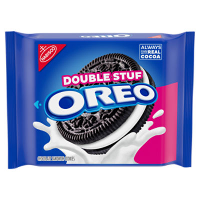 Nabisco Oreo Double Stuf Chocolate Sandwich Cookies, 14.03 oz