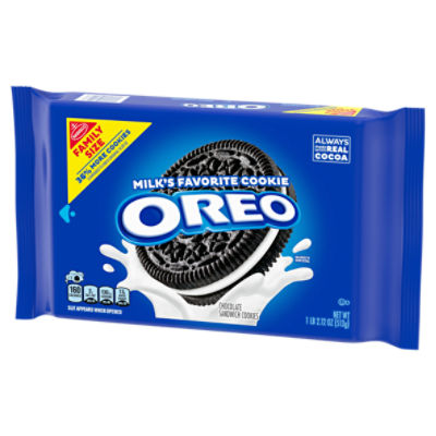 Oreo Chocolate Sandwich Cookies Family Size, 1 lb 2.12 oz Image 11 of 13
