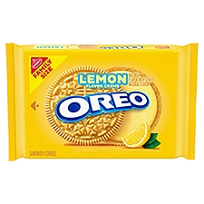 Nabisco Oreo Lemon Flavor Creme Sandwich Cookies Family Size, 1 lb 2.71 oz, 18.71 Ounce
