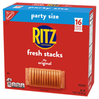 Nabisco Ritz Fresh Stacks the Original Crackers Party Size, 16 count, 1 lb 7.7 oz